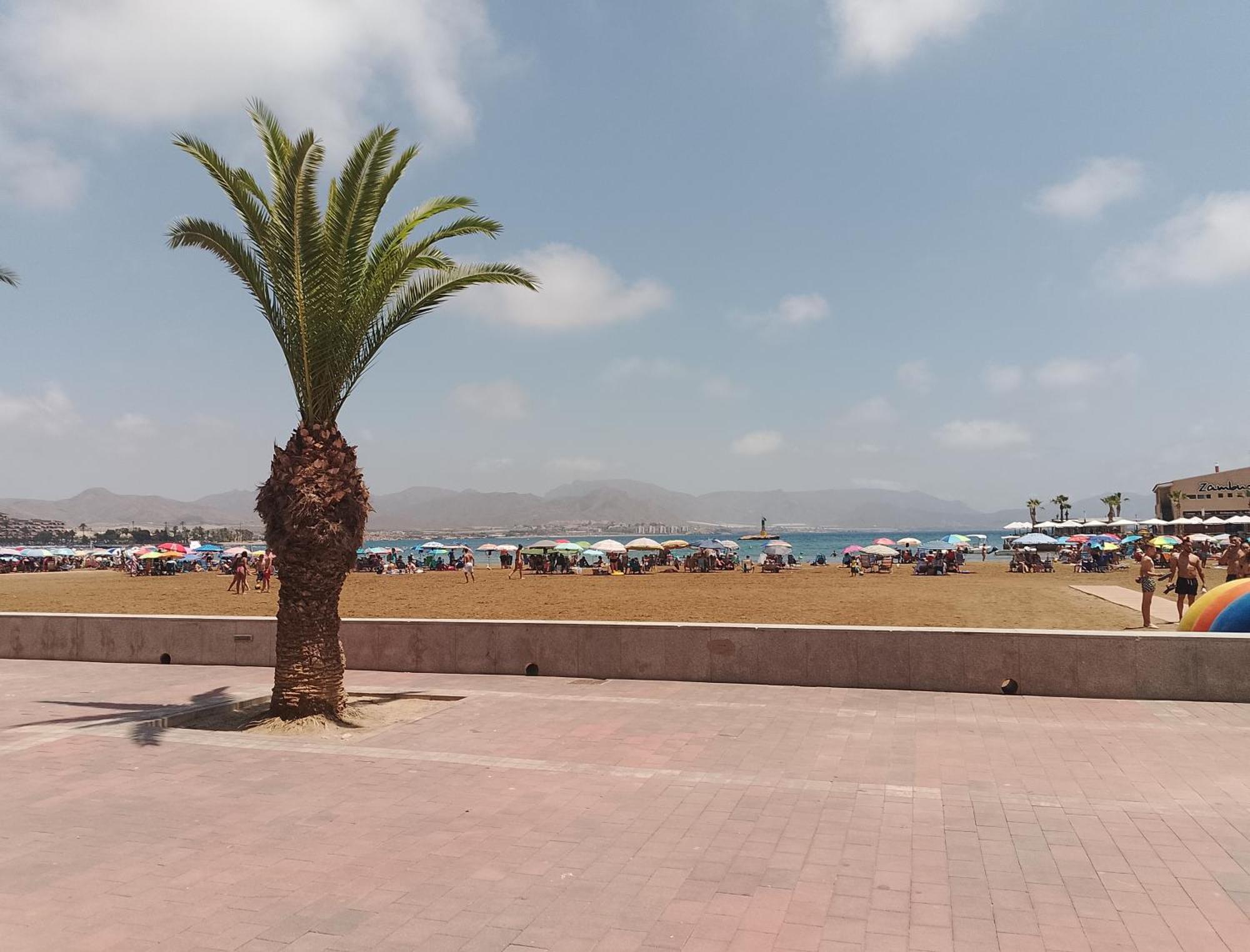 Playa Mazarron Apartment Puerto de Mazarron Bagian luar foto