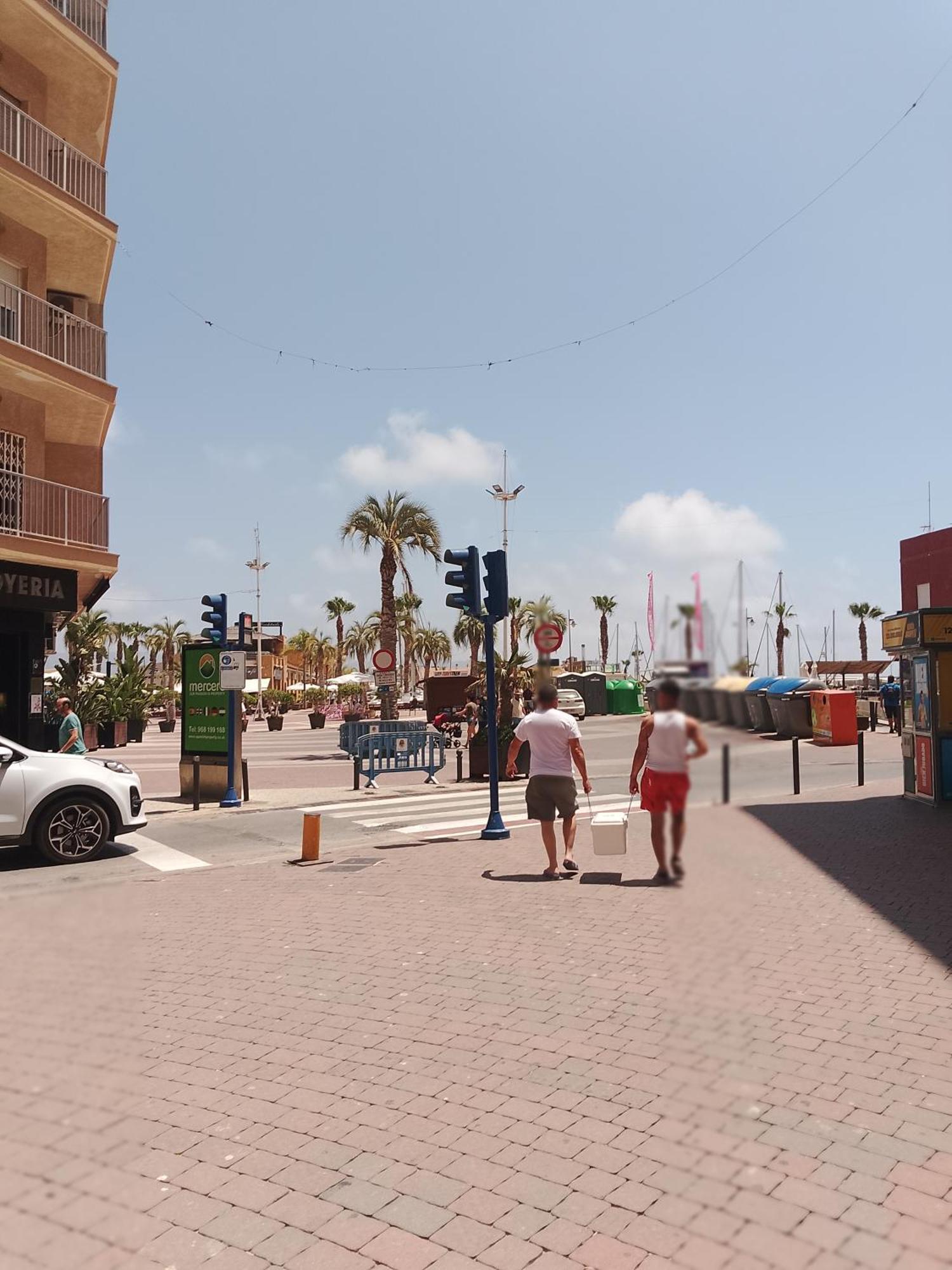 Playa Mazarron Apartment Puerto de Mazarron Bagian luar foto